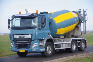 DAF 6x2 WSG 31,5-ton met Wijwel betonmixer 9m3