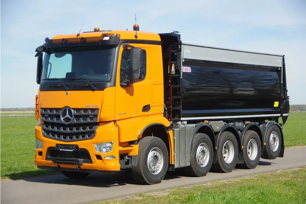 Mercedes-Benz Arocs 4645 46-tons 10x4 Quadro met Tibeg kipper