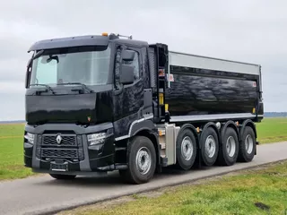 Renault C520 10x4 Quadro 46-ton met AJK achterover kipper