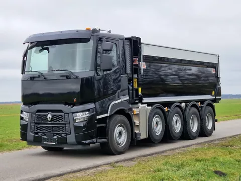 Renault C520 10x4 Quadro 46-ton met AJK achterover kipper