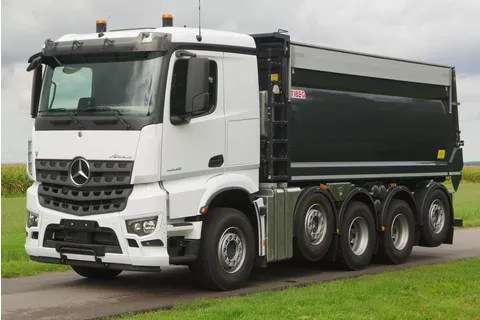 Mercedes-Benz Arocs 4648 10x4/6 Quadro met Tibeg achteroverkipper